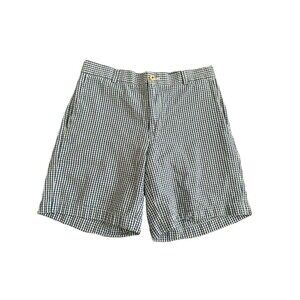 Southern‎ Tide The Skipjack Gingham Shorts Blue White Men's Cotton Size 32